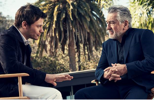 Zegna Robert De Niro and McCaul Lombardi