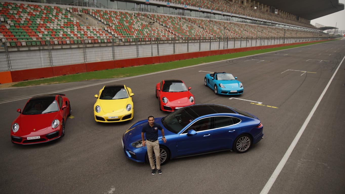 Porsche sports cars lead