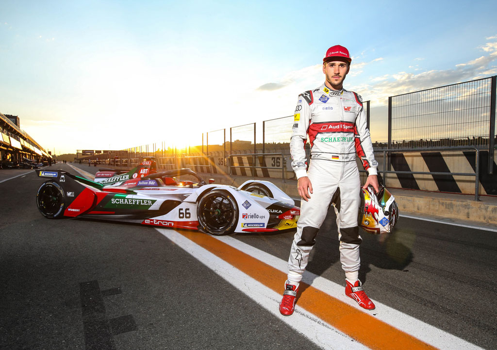 Audi e-tron FE05 #66 (Audi Sport ABT Schaeffler), Daniel Abt