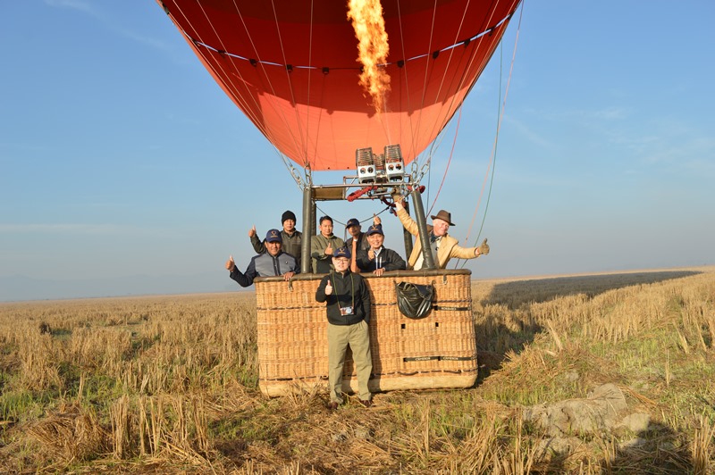 Maiden flight of Balloons Over Loikaw, 5 January 2019