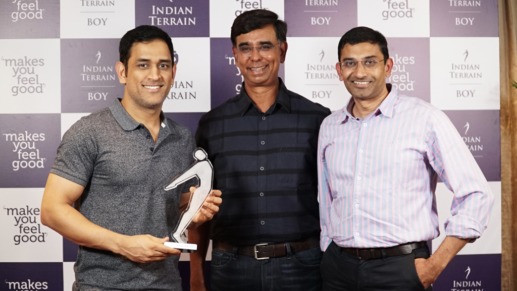 Indian Terrain signs celebrated cricketer Mahendra Singh Dhoni as Brand Ambassador